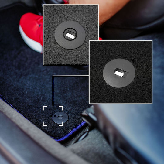 Carlux-blue Car Mats Kia Stonic Crossover 2017