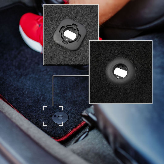 Carlux-red Car Mats Honda Hr-v Iii Crossover 2018