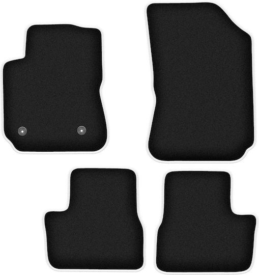 Carlux-silver Car Mats Citroen C4 Cactus Crossover 2014-2018