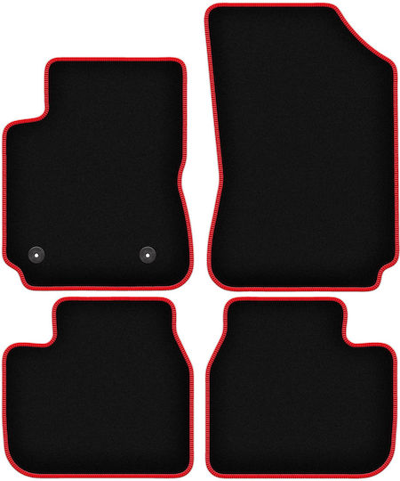Carlux-red Car Mats Citroen C4 Cactus Ii Crossover 2018