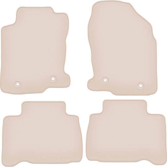 Premium Beige Floor Mats Lexus Nx 300h Crossover 2014
