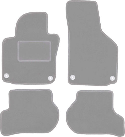 Gray Car Mats for Skoda Yeti Crossover 2009-2017