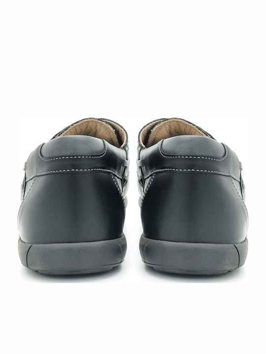 Men's Leather Moccasins Black