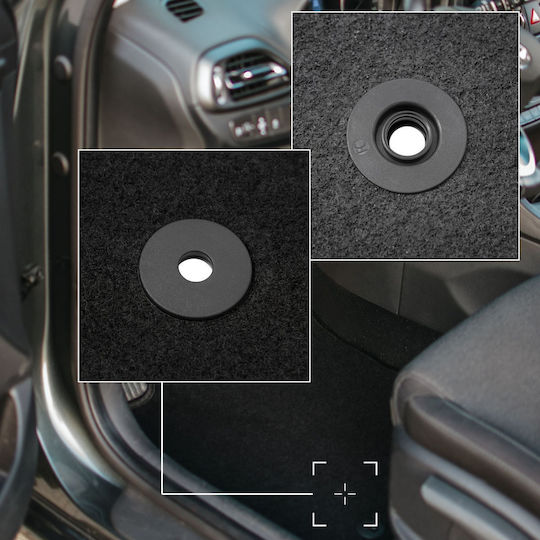 Covorașe de podea din catifea neagră simple Ford Mustang Mach-e 0 2020