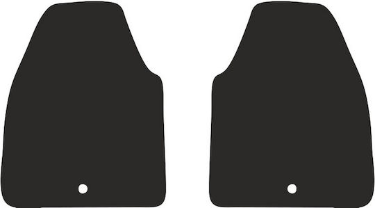 Rear Car Floor Mats Peugeot 607 Sedan 1999-2010