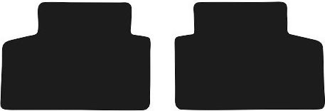 Rear Floor Mats Mercedes-Benz GLB X247 SUV 2019