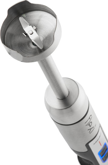 Gruppe Flexi Handmixer mit Edelstahlstab 800W Silber