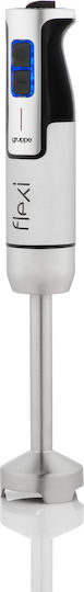 Gruppe Flexi Handmixer mit Edelstahlstab 800W Silber