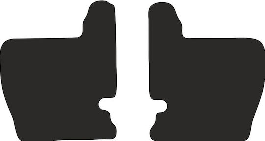 Rear Floor Mats SsangYong Musso SUV 1993-2005