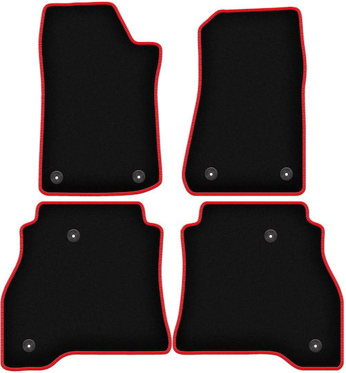 Carlux-red Car Floor Mats Jeep Gladiator 0 2019