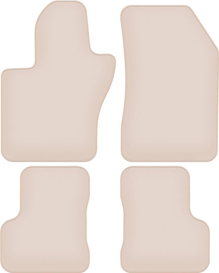 Premium Beige Floor Mats Jeep Renegade Ii Suv 2018