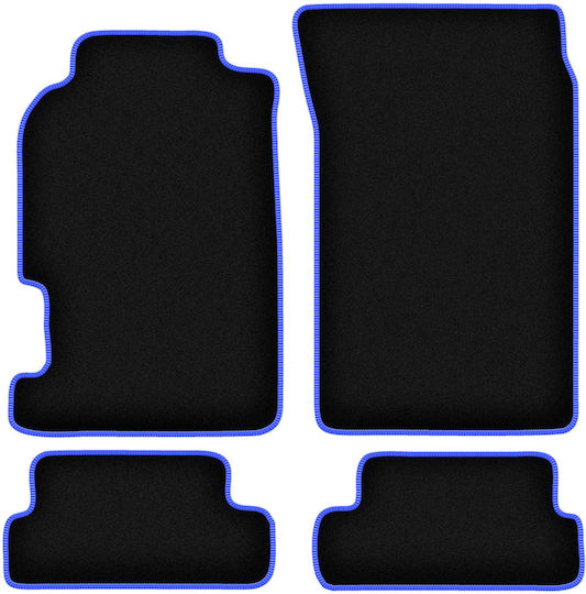 Carlux-blue Car Mats Honda Prelude V Coupe 1996-2001