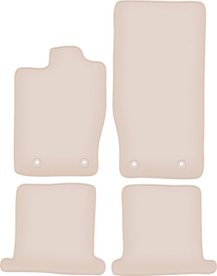 Premium Beige Floor Mats Jaguar Xk Coupe 2006-2014