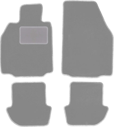 Gray Car Mats Porsche 911 Type 997 Cabrio Coupe Targa 2002-2012