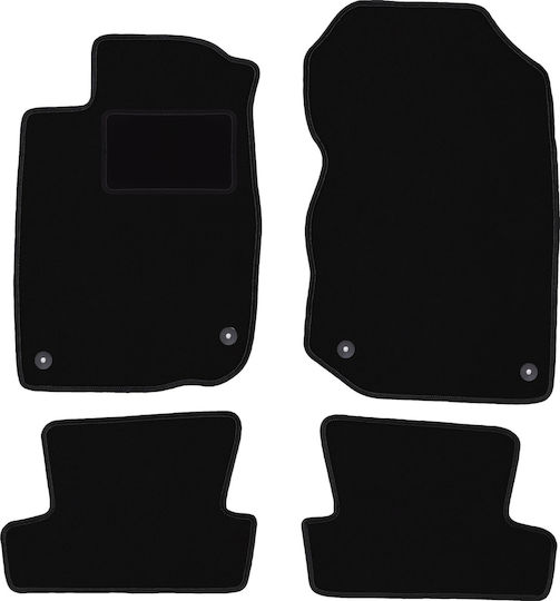 Velour Carpet Car Mats Set Honda CR-Z Coupe 2010-2016