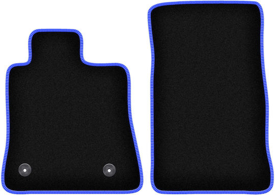 Carlux-blue Car Mats Chevrolet Camaro Vi Coupe 2015-2020