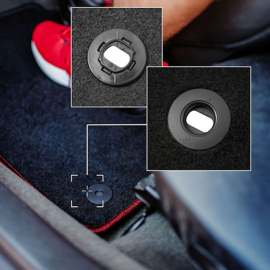 Carlux-rote Autoteppiche Subaru BRZ Coupe 2011