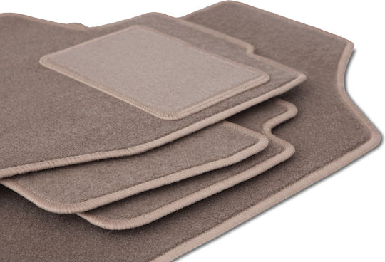 Beige Samt Fußmatten Porsche 968 Coupe 1976-1988