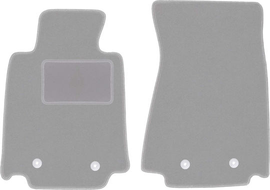Graue Autofußmatten Nissan 370z Coupe Roadster 2009-2020
