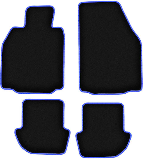 Covorașe auto Carlux-albastre pentru Porsche 911 Tip 997 Cabriolet Coupe Targa 2002-2012