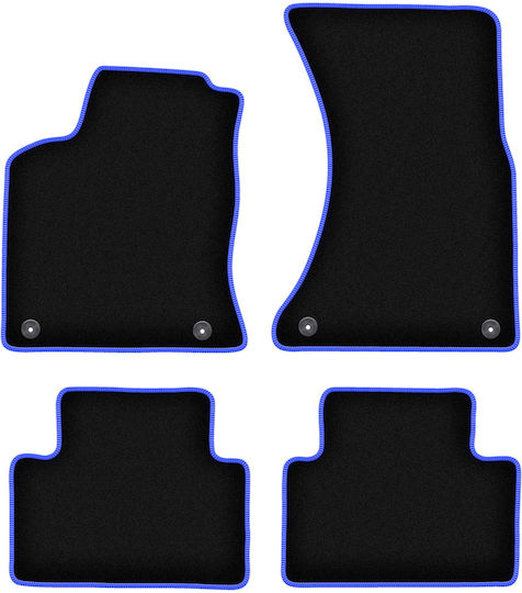 Carlux-blue Car Mats Porsche Macan Suv 2013