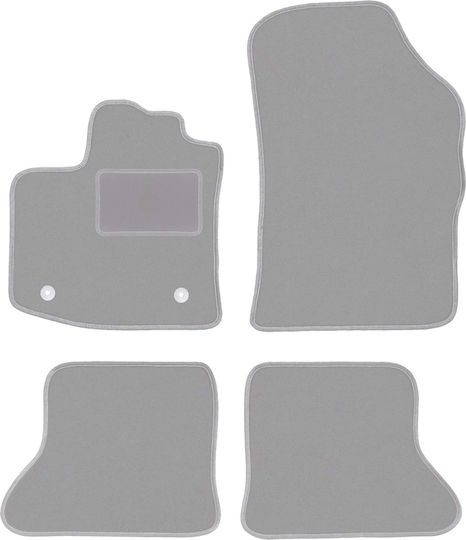Gray Car Mats Dacia Dokker Minivan 2013