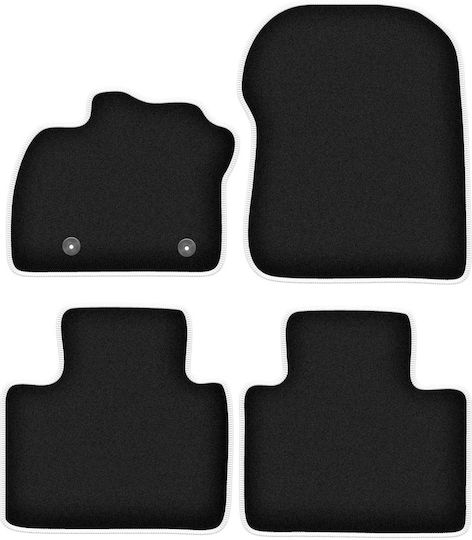 Carlux-silver Car Mats Renault Zoe Hatchback 2013