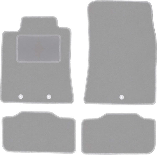 Gray Car Mats Hyundai Genesis G80 Sedan 2013