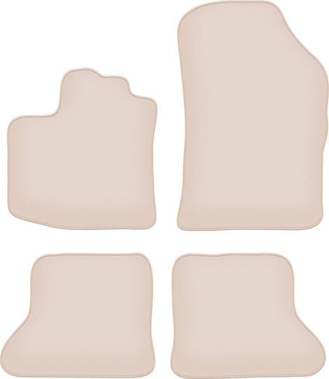 Premium Beige Floor Mats Dacia Dokker Minivan 2013