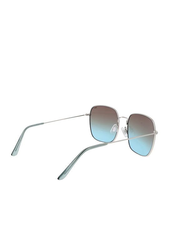 Esprit Women's Sunglasses with Silver Metal Frame and Silver Gradient Mirror Lens ET39183 547
