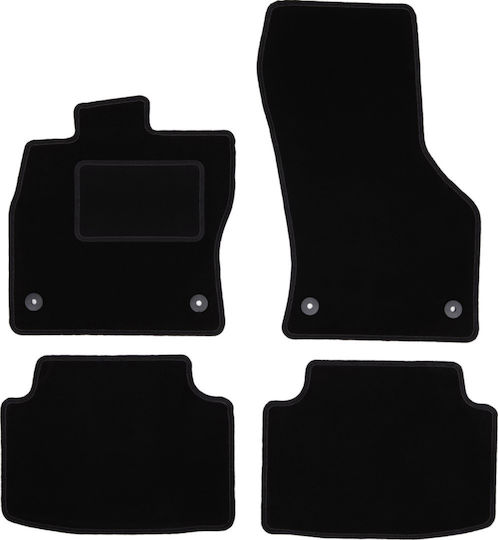 Set covorașe mochetă velur Volkswagen Golf Sportsvan Minivan 2014