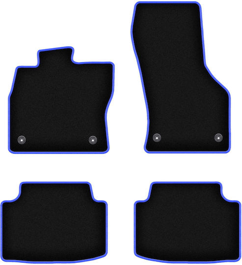 Carlux Blue Car Mats Volkswagen Golf Sportsvan Minivan 2014