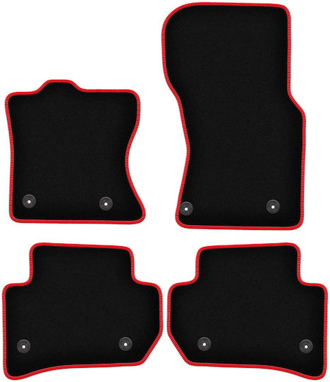 Carlux-red Car Mats Jaguar F-pace Suv 2016