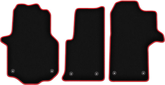 Carlux-red Car Mats Mercedes Crafter Ii Van 2016