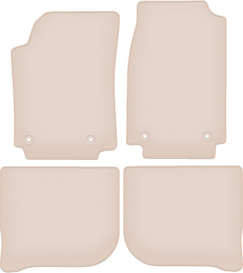 Premium Beige Floor Mats Audi 100 C4 Avant Station Wagon Sedan 1991-1994