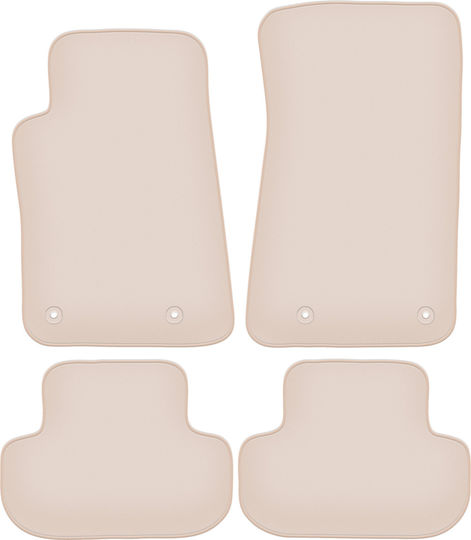 Premium Beige Fußmatten Chevrolet Camaro V 2006-2015