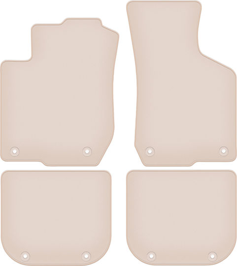 Premium Beige Floor Mats Audi A3 8l Hatchback 1996-2001