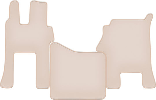Premium Beige Floor Mats Mercedes Actros Mp4 Wide Cabin 2011