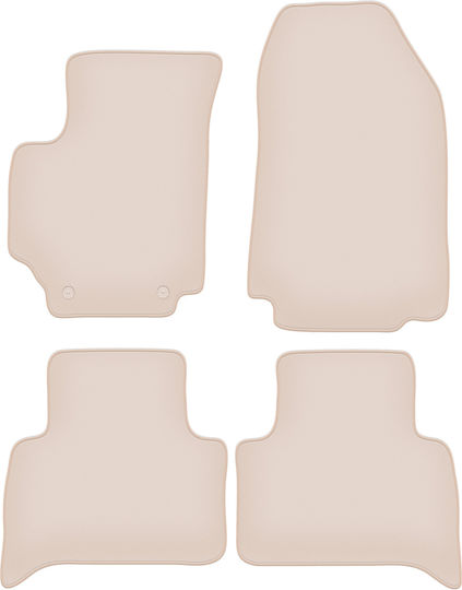 Premium Beige Floor Mats Fiat Croma Ii Station Wagon 2005-2011