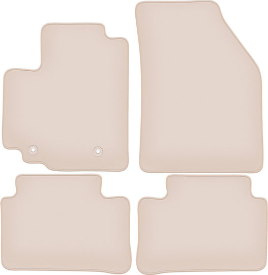 Premium Beige Floor Mats Suzuki Splash Hatchback 2008-2014