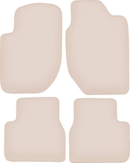 Premium Beige Car Mats Land Rover Freelander I SUV 1996-2006