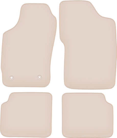 Premium Beige Car Mats Peugeot 309 Liftback 1985-1993