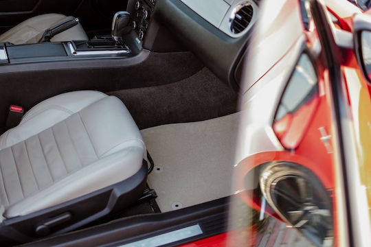 Premium Beige Car Mats for Kia Sephia I Sedan 1994-1997