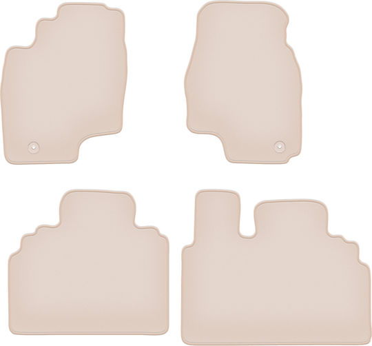 Premium Beige Floor Mats Toyota Previa Ii Minivan 2000-2005