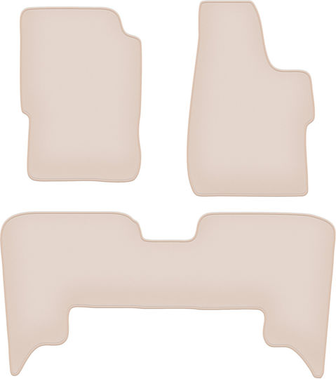 Premium Beige Car Mats Opel Monterey Suv 1991-1999