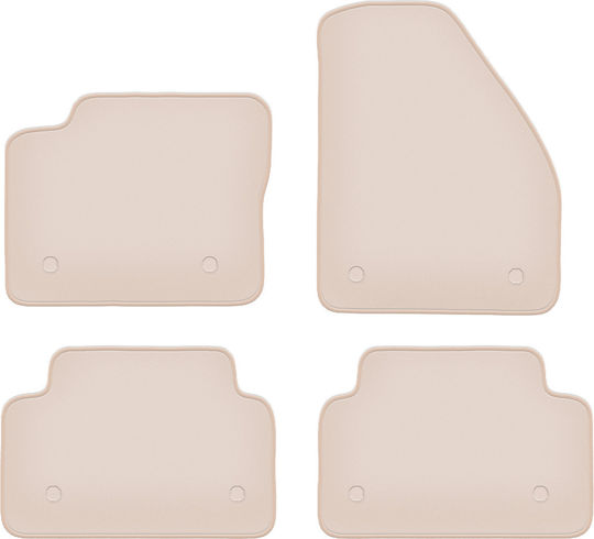 Premium Beige Floor Mats Jaguar E-pace Suv 2017