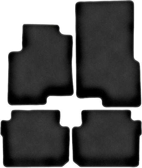 Premium Auto Fußmatten Smart Forfour I Hatchback 2004-2007