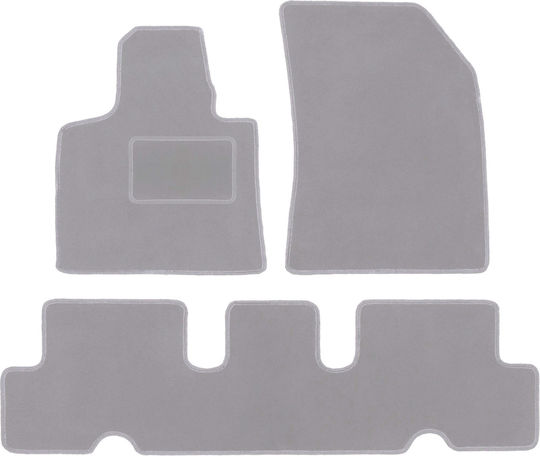Gray Car Mats Citroen C4 Spacetourer Minivan 2013-2018