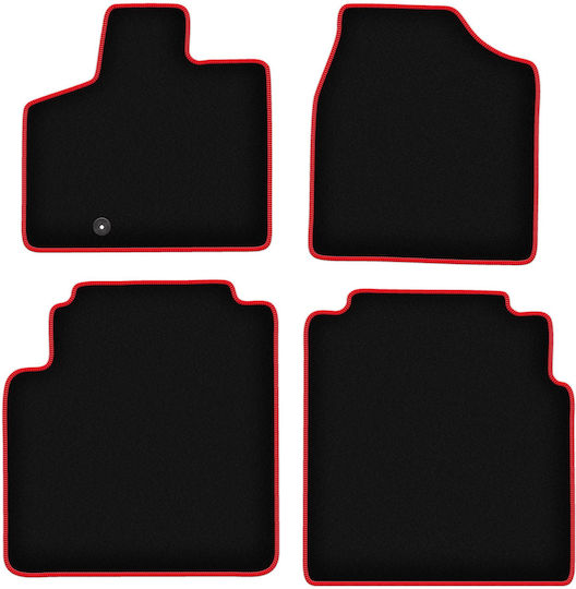 Carlux Red Car Mats Volkswagen Routan Minivan 2008-2016