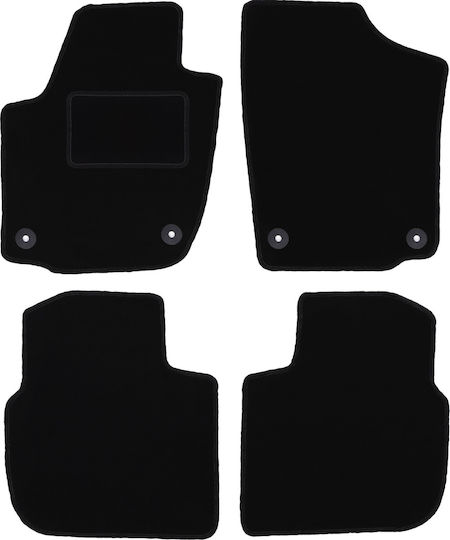 Velours Teppichmatten Set Skoda Praktik Kombivan 2006-2015